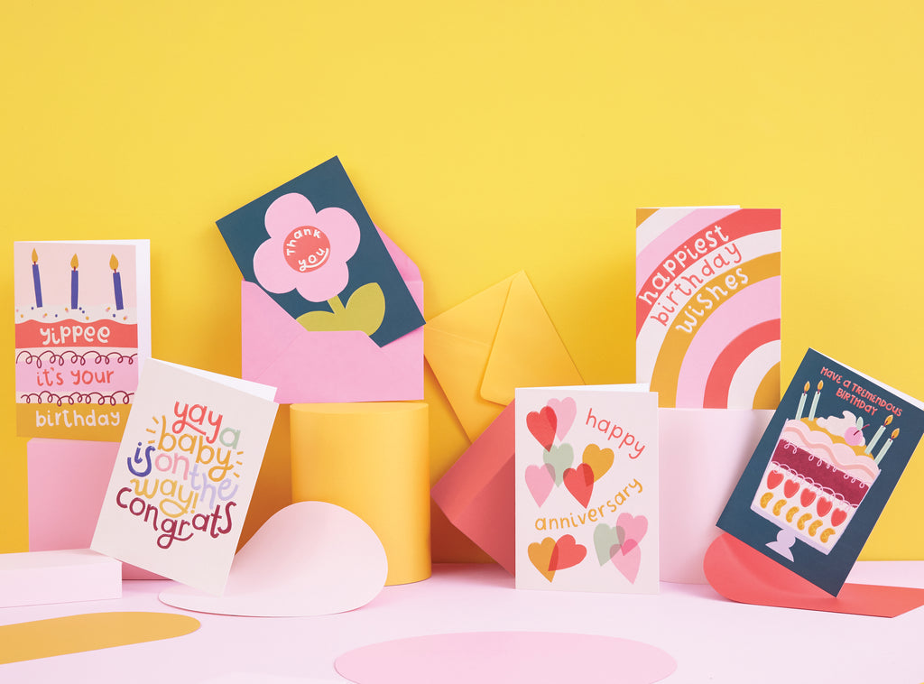 Creating a greeting card collection