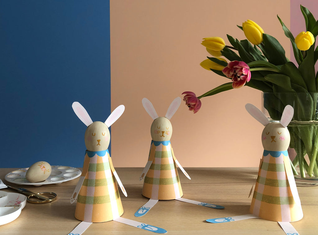 [VIDEO] How to create a Paper Bunny DIY craft for kids