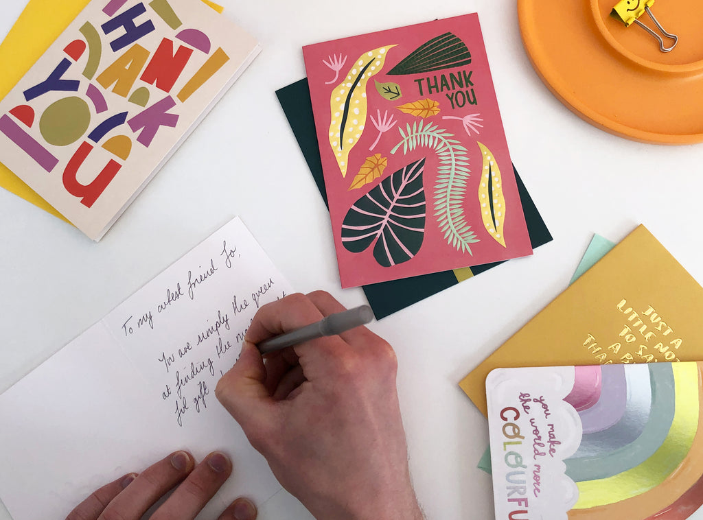 5-step guide to writing the most thoughtful Thank You card