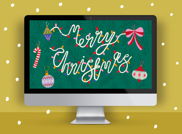 Fun, festive and free! Colourful Christmas wallpapers for phone, desktop and tablet to enjoy