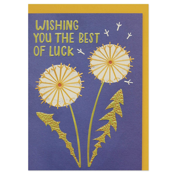 Wishing you the best of luck - Dandelions