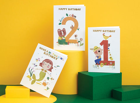 Fantabulous greetings card collection | Raspberry Blossom