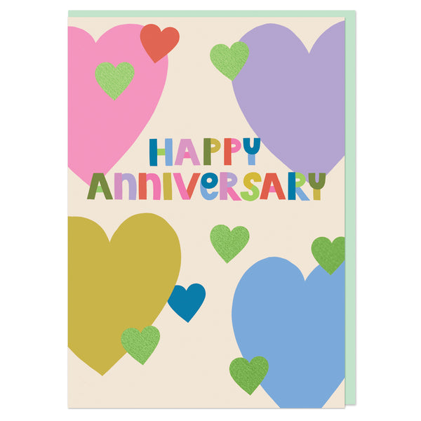 Happy Anniversary - Hearts