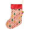 Gingerbread Checkered Stocking