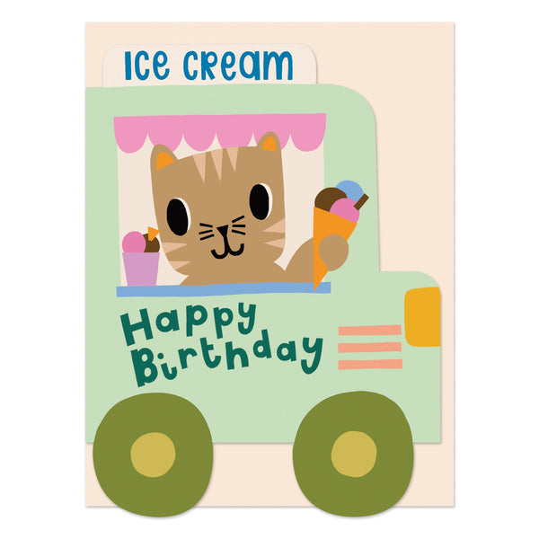 Happy Birthday Ice Cream Van