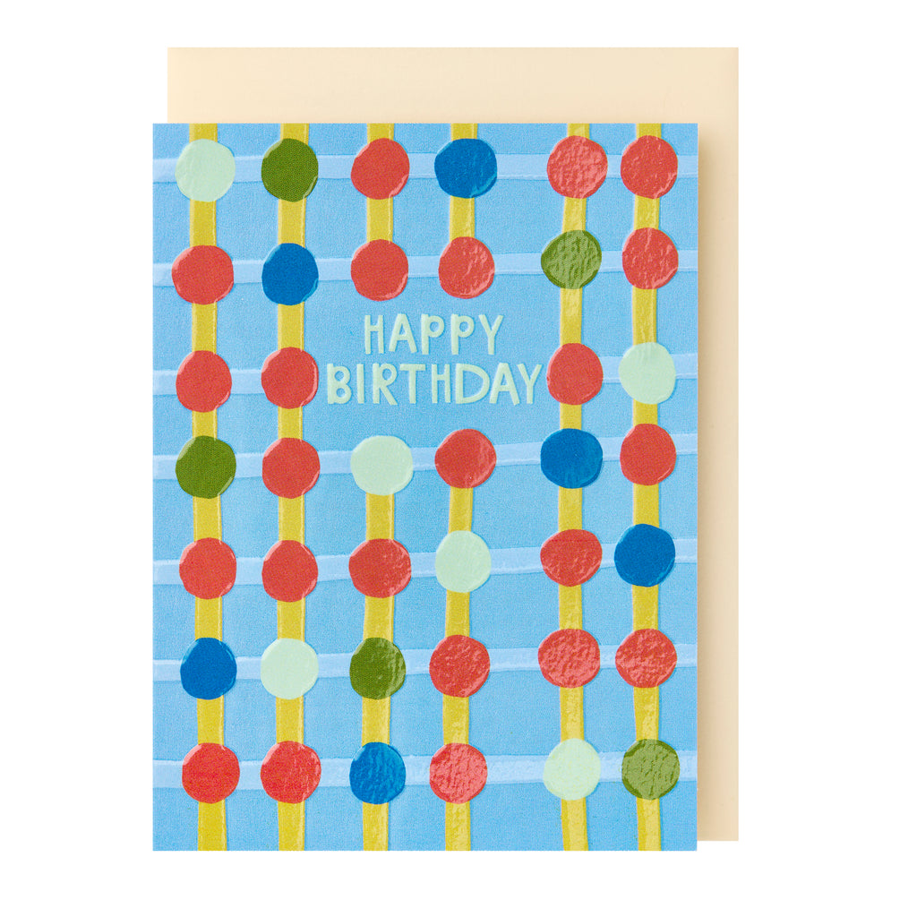Happy Birthday Spots and Checks