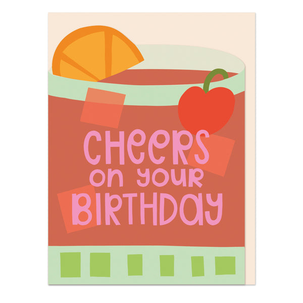 Cheers on your birthday