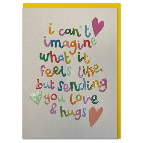 I can't imagine