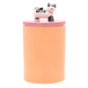 Raspberry Blossom Cat Canister