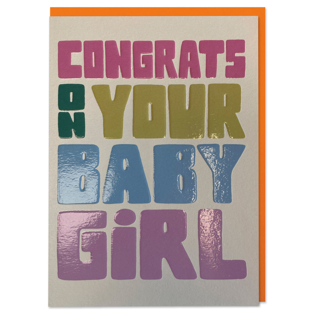 Congrats on your baby girl (HPS52)