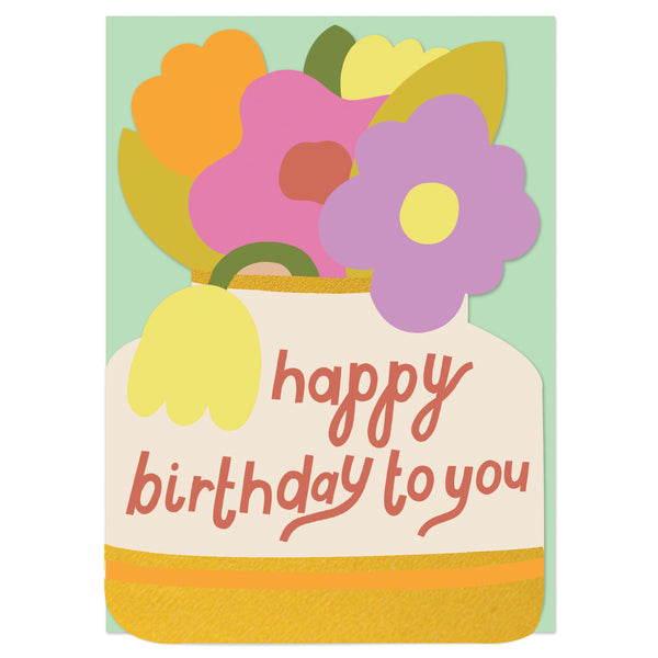 Happy Birthday - Flowers