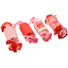 Set of 4 Fabric Crackers