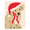 Golden Christmas Puppy
