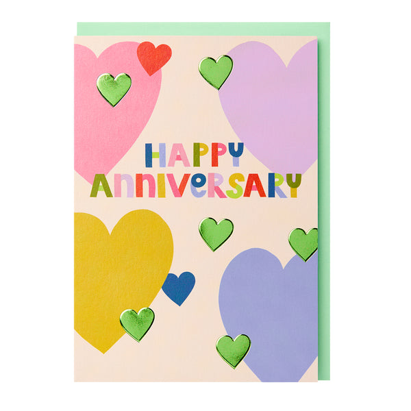 Happy Anniversary - Hearts