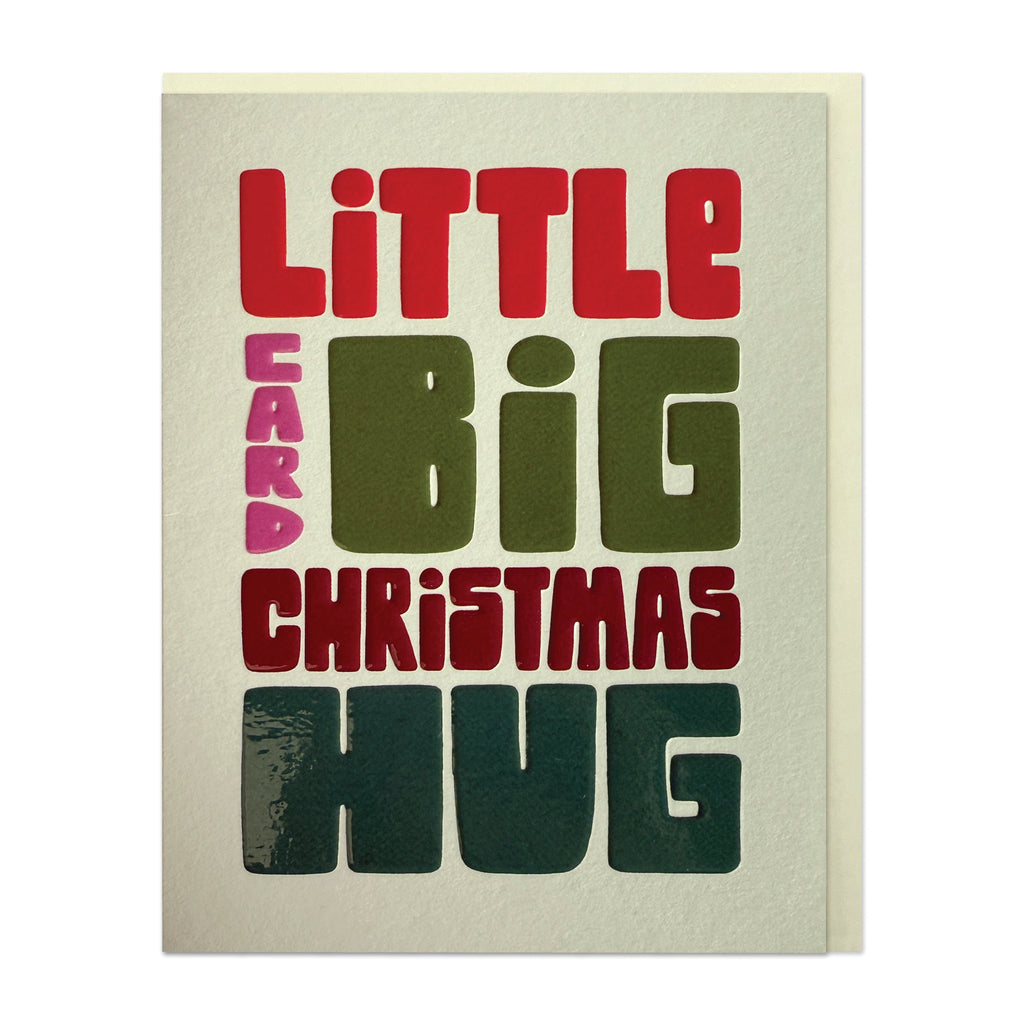 Little Card Big Christmas Hug