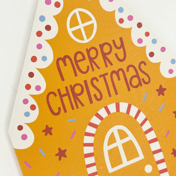 Merry Christmas Gingerbread House