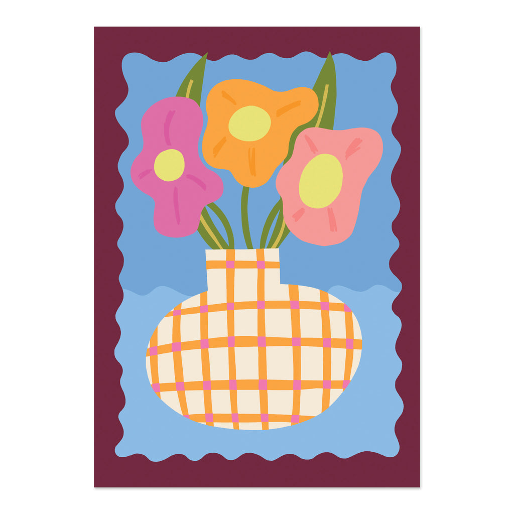 Flower Vase - Print (A4)