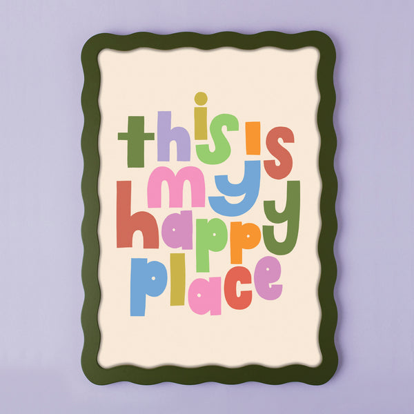 This is my happy place - Print (A4)