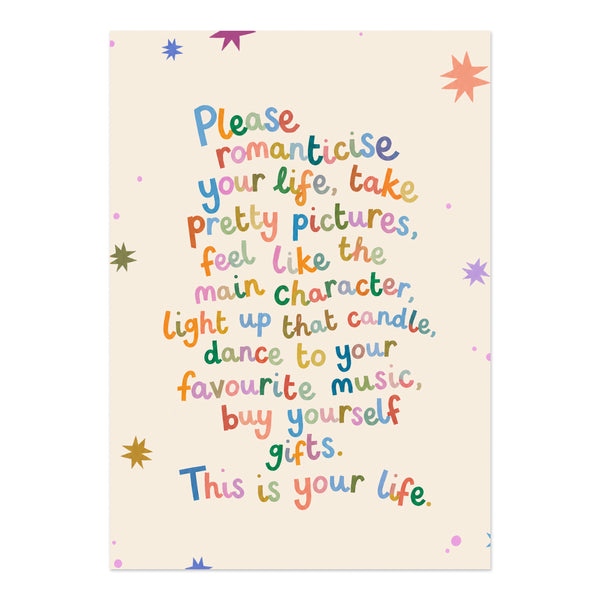 This is your life - Print (A3)