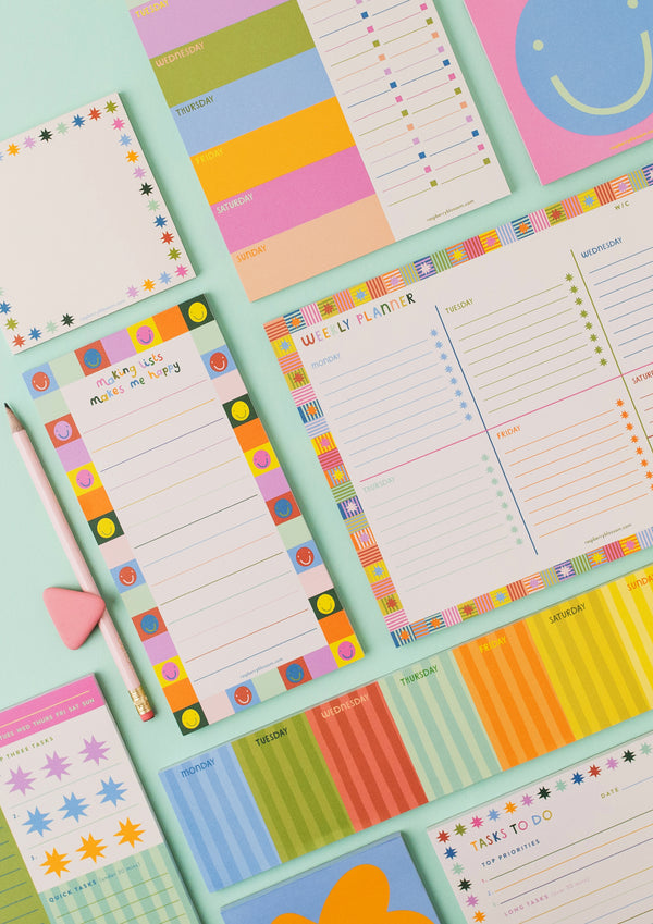 Food Planner & Tear off Shopping List