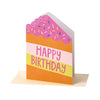 Happy Birthday Die-Cut Cake