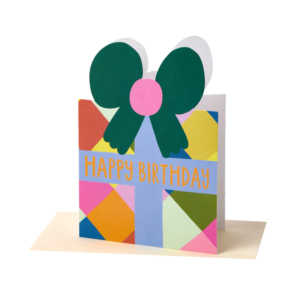 Happy Birthday Die-Cut Present