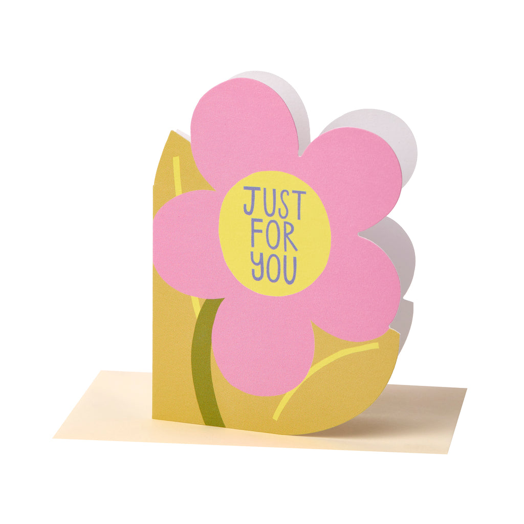 Just For You Die-Cut Flower