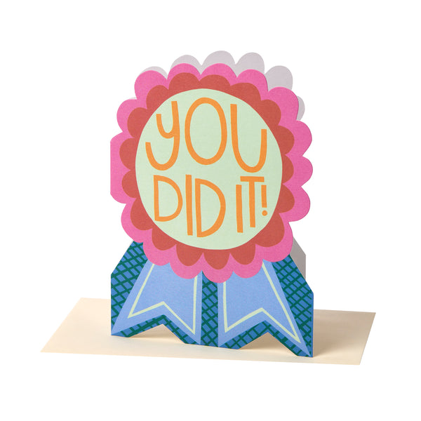 You did it rosette