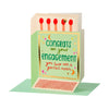 Congrats on your engagement matchbox