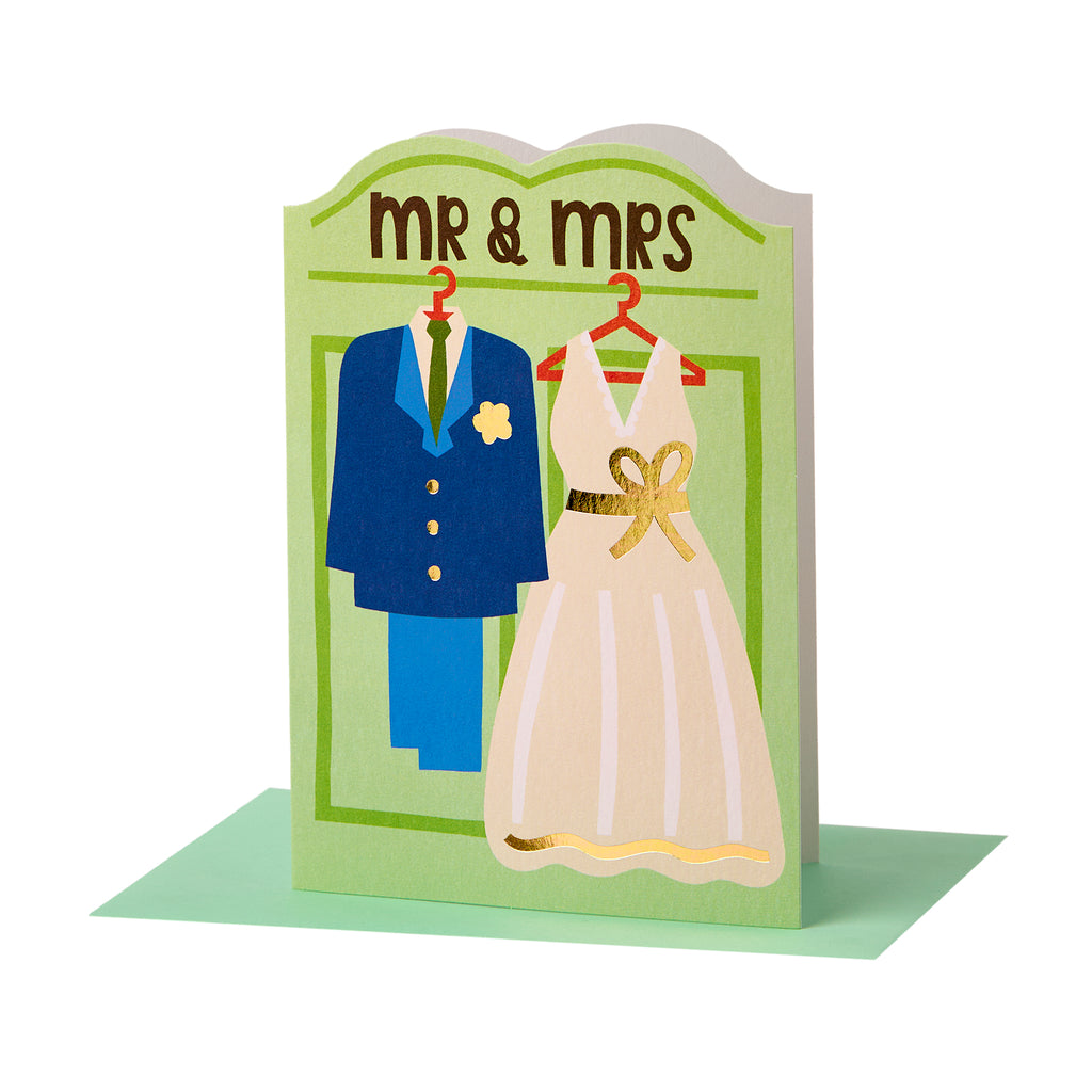 Mr & Mrs - wedding wardrobe