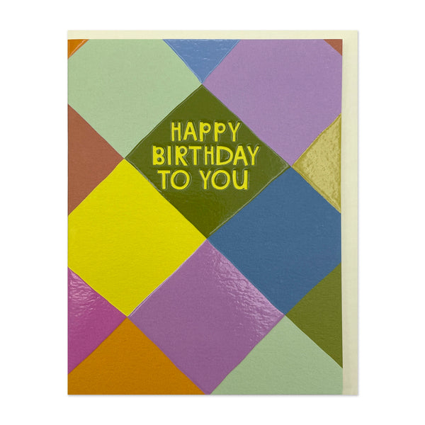 Happy Birthday To You Harlequin