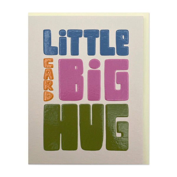 A little card big hug