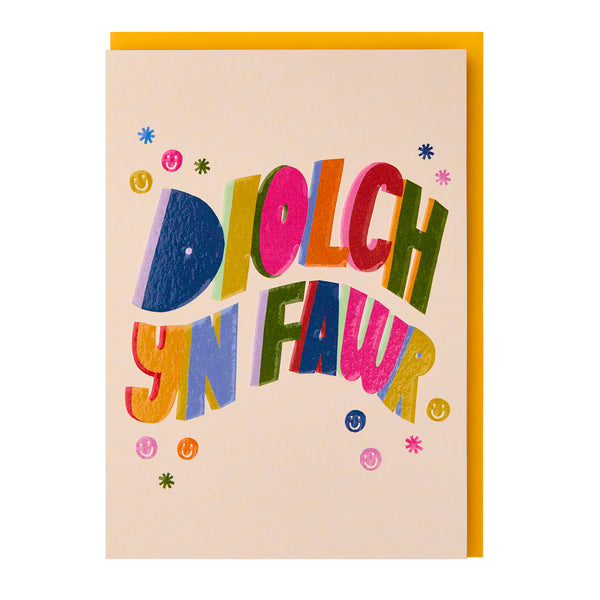 Diolch yn fawr (Thank you)