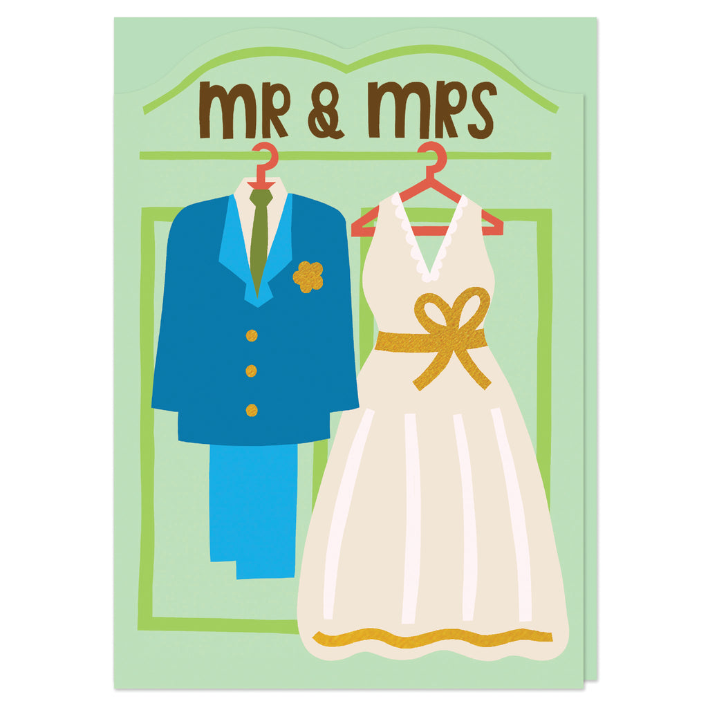 Mr & Mrs - wedding wardrobe