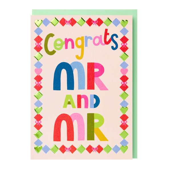 Congrats Mr & Mr