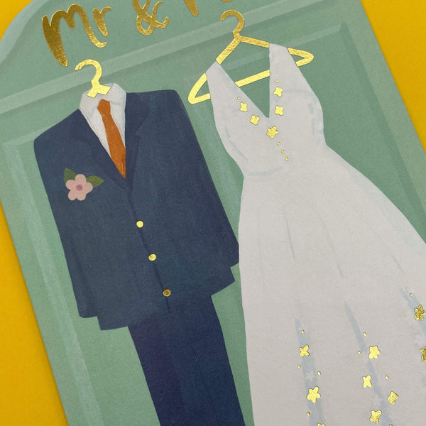 Mr & Mrs - wedding wardrobe