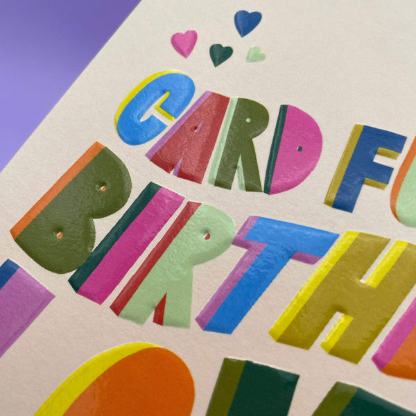 Card full of birthday love