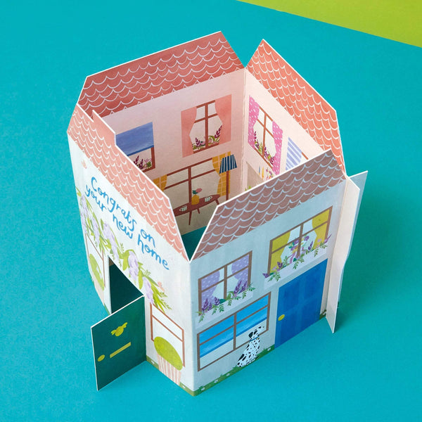Congrats on your new home 3D fold out