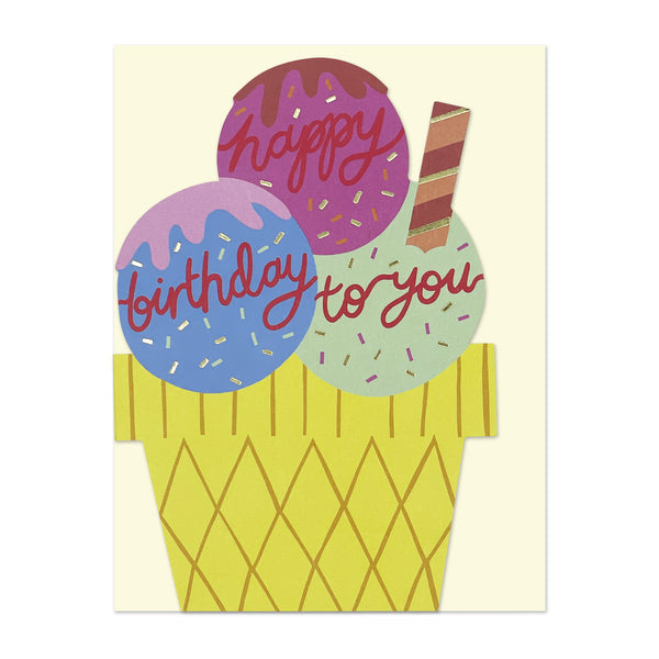 Happy Birthday To You Ice-cream