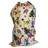 Christmas Present Sack with Colourful Animal Characters