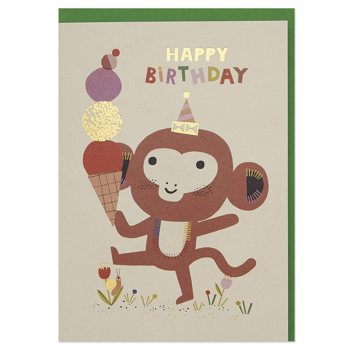 Happy Birthday Monkey – Raspberry Blossom