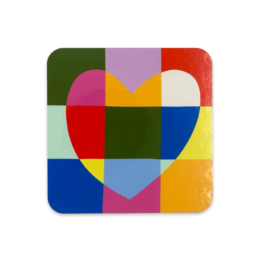Heart Check Coaster