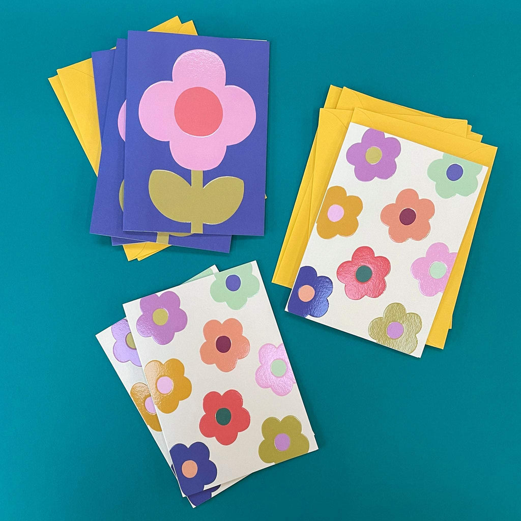Modern Daisy Card Set