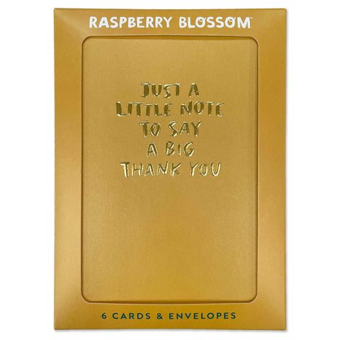 Just a little note to say a big thank you Card Set