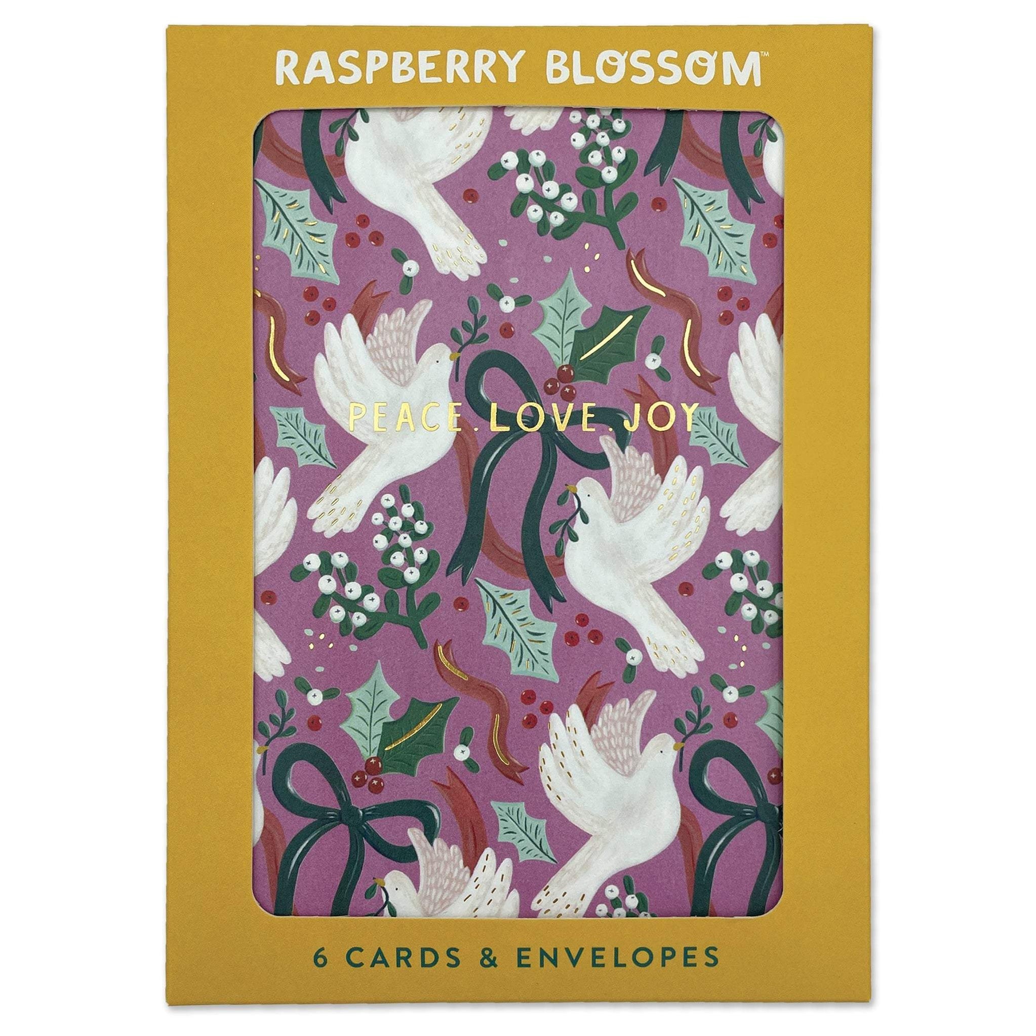 Card Sets Raspberry Blossom