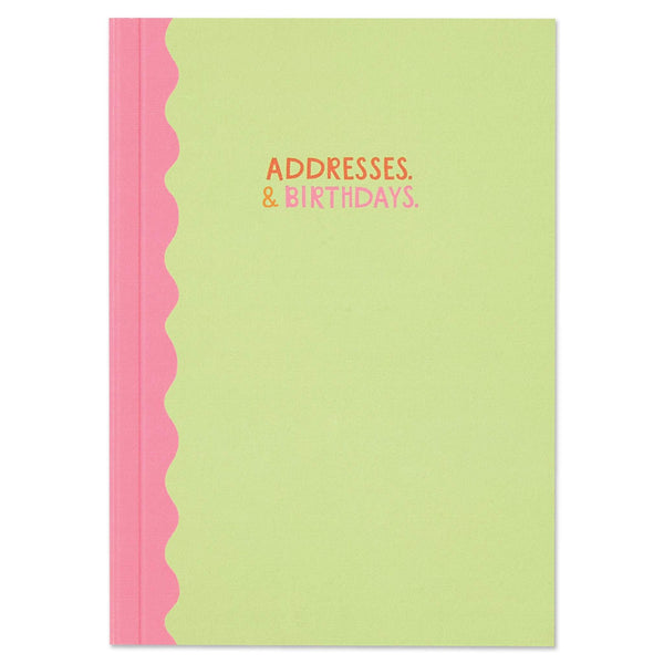 Addresses and Birthdays Notebook