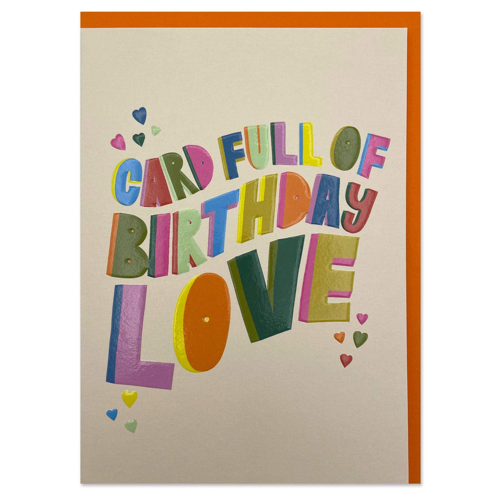 Card full of birthday love