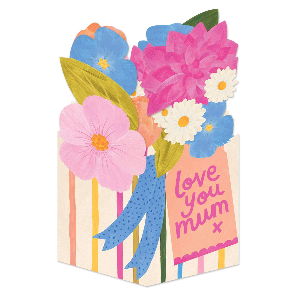 Love you Mum - flower bouquet