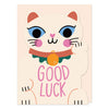 Good Luck Die-Cut Cat