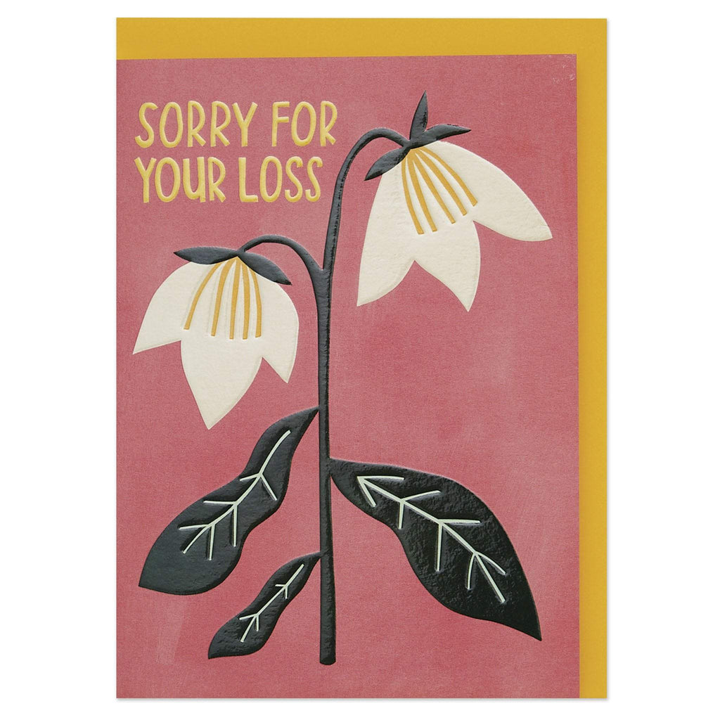 Sorry for your loss - Lilies